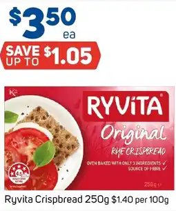 Foodland Ryvita Crispbread offer