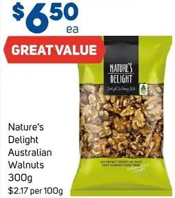 Foodland Nature's Delight Australian Walnuts offer