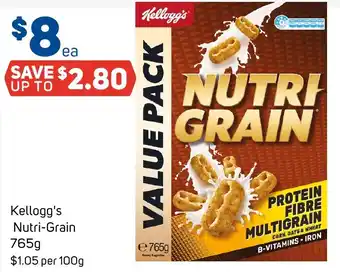 Foodland Nutri-Grain offer