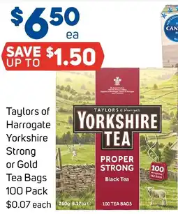 Foodland Yorkshire Tea Bags offer