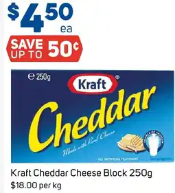 Foodland Kraft Cheddar Cheese Block offer