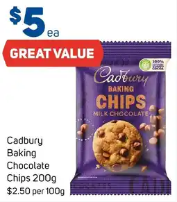 Foodland Cadbury Baking offer