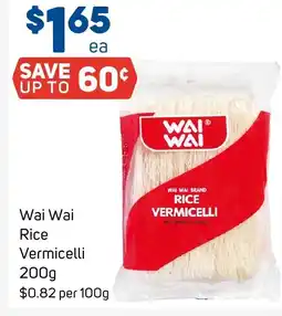 Foodland Wai Wai Rice Vermicelli offer