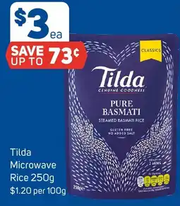 Foodland Tilda Microwave Rice offer