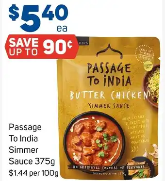 Foodland Passage To India Simmer offer