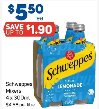 Foodland Schweppes offer