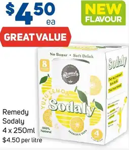 Foodland Remedy Sodaly offer