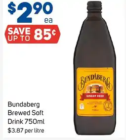 Foodland Bundaberg Brewed Soft Drink offer