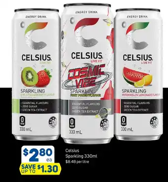 Foodland Celsius Sparkling offer