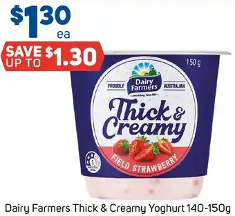 Foodland Dairy Farmers Thick & Creamy Yoghurt offer