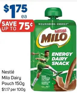 Foodland Nestlé Milo Dairy Pouch offer