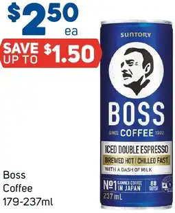 Foodland Boss Coffee offer