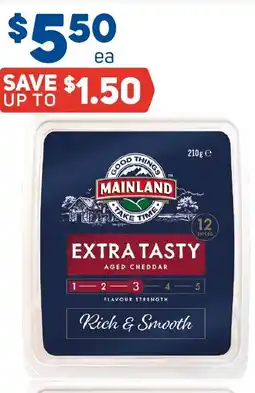 Foodland Mainland Cheese Sliced offer