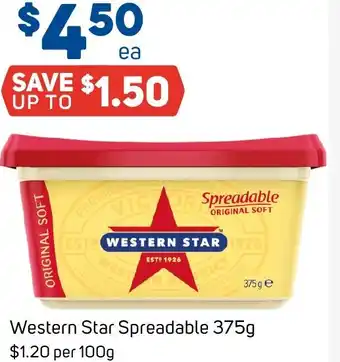 Foodland Western Star Spreadable offer