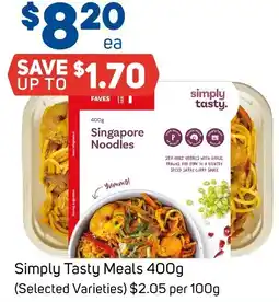 Foodland Simply Tasty Meals offer