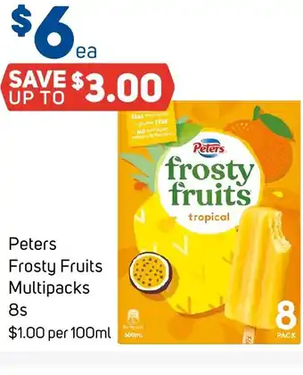 Foodland Peters Frosty Fruits offer