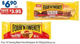 Foodland Four 'N Twenty Meat Pies offer