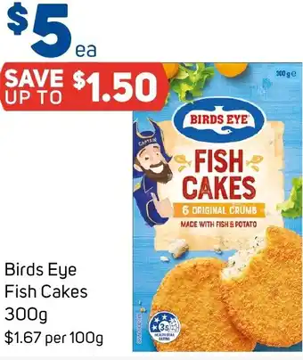 Foodland Birds Eye Fish Cakes offer