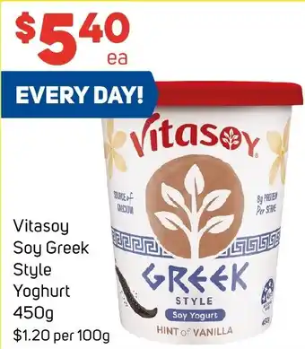 Foodland Vitasoy Soy Greek offer