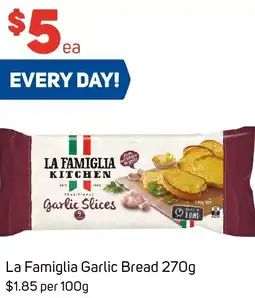 Foodland La Famiglia Garlic Bread offer