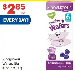 Foodland Kiddylicious Wafers offer