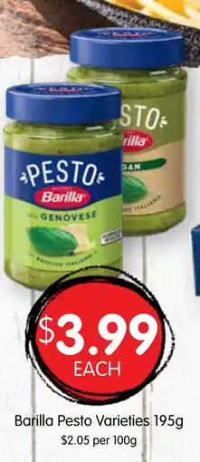 Spudshed Barilla Pesto offer