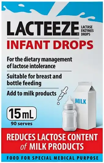 Soul Pattinson Chemist Lacteeze Infant Drops 15mL offer