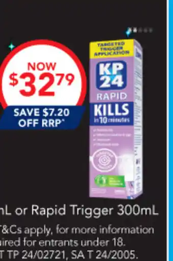 Amcal Pharmacies KP24 Rapid Trigger offer