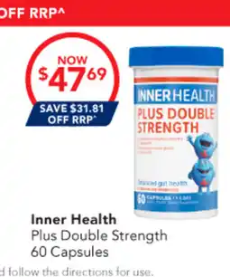 Amcal Pharmacies Inner Health Plus Double Strength offer