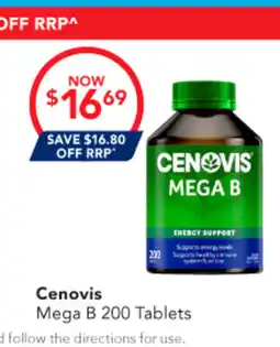 Amcal Pharmacies Cenovis Mega B offer