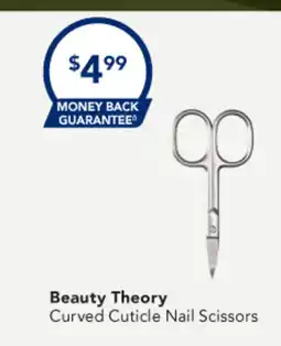 Amcal Pharmacies Beauty Theory Curved Cuticle Nail Scissors offer