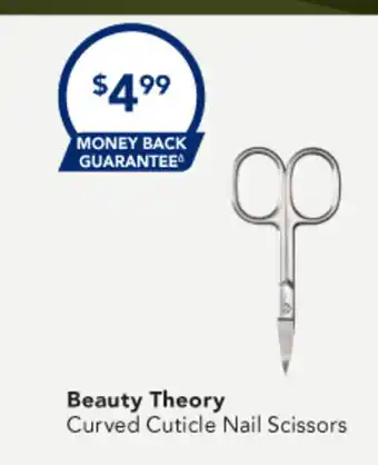 Amcal Pharmacies Beauty Theory Curved Cuticle Nail Scissors offer