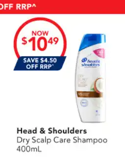 Amcal Pharmacies Head & Shoulders Dry Scalp Care Shampoo offer