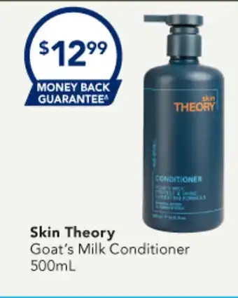 Amcal Pharmacies Skin Theory Goat's Milk Conditioner offer