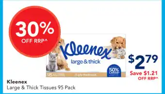 Amcal Pharmacies Kleenex Large & Thick Tissues offer