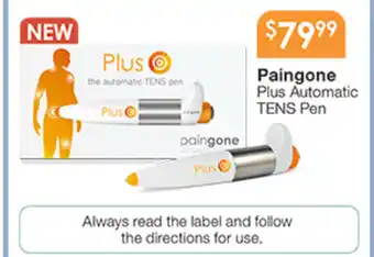 Soul Pattinson Chemist Paingone Plus Automatic TENS Pen offer