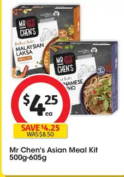 Coles Mr Chen's Asian Meal Kit offer