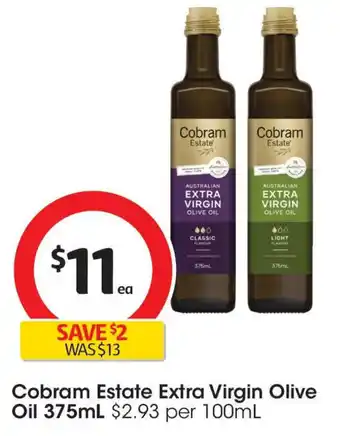 Coles Cobram estate extra virgin olive oil offer