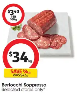 Coles Bertocchi soppressa offer