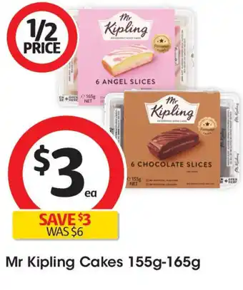 Coles Mr kipling cakes offer