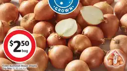 Coles Coles australian brown onions offer