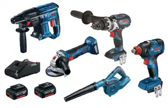 Total Tools Bosch 18v brushless 5 piece 2x5.0ah combo kit offer