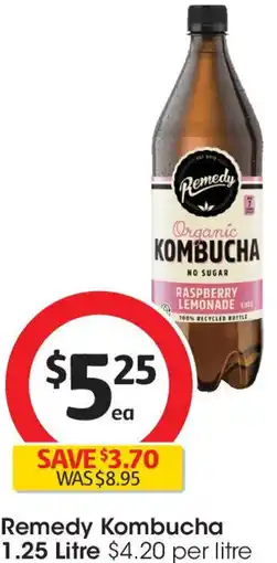 Coles Remedy kombucha offer