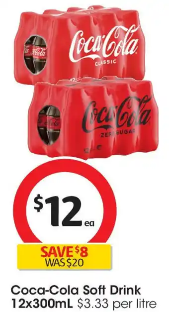 Coles Coca-cola soft drink offer