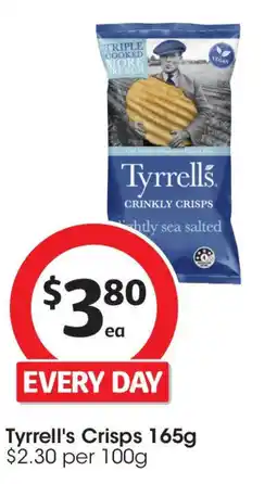 Coles Tyrrell's crisps offer