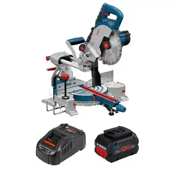 Total Tools Bosch procore18v biturbo brushless 216mm 1x8.0ah slide compound mitre saw kit offer