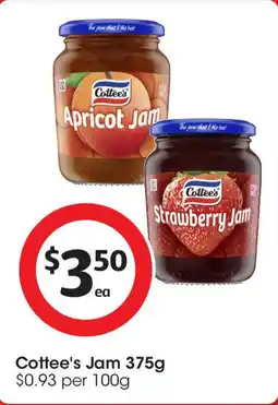 Coles Cottee's jam offer