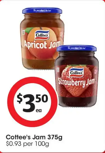 Coles Cottee's jam offer