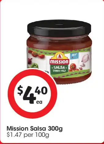 Coles Mission salsa offer