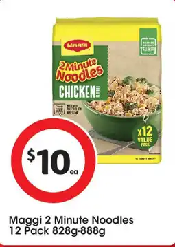 Coles Maggi 2 minute noodles offer